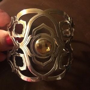 Brighton Gold Bracelet with Amber Accent